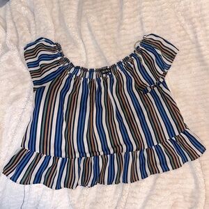 Pinstriped Blouse